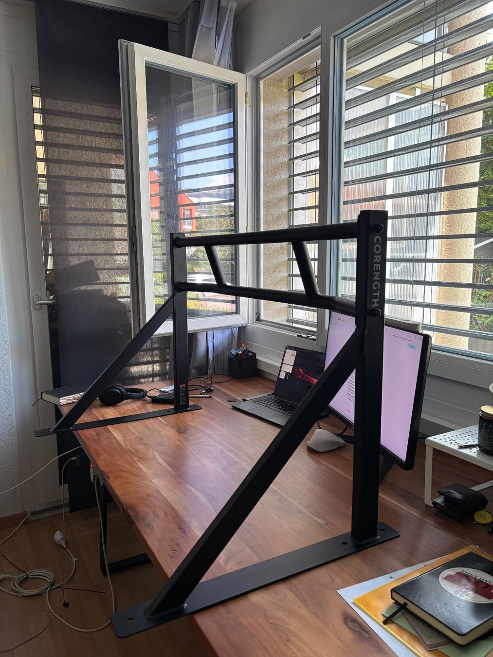 Decathlon Vélos d'appartement: Nagelneue CORENGTH Klimmzugstange – Neuf (Voir description) à Heerbrugg par sao_96sw