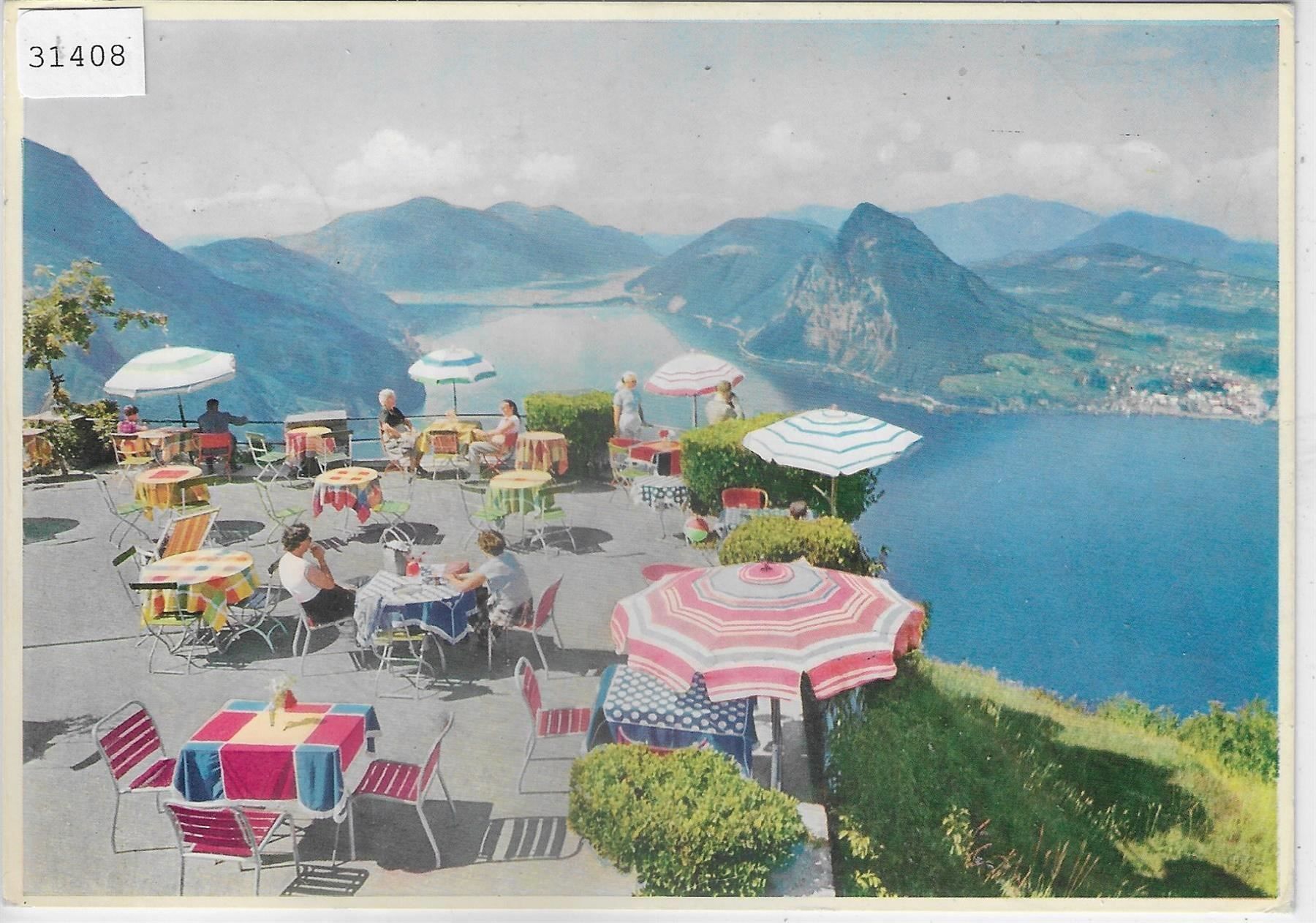 Cartoline postali: Monte Bre - Terrazza Vetta-Kulm – Usato da Ettingen venduto da Kartenplanet