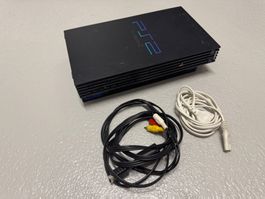 Sony PlayStation 2 PS2 Fat SCPH-39004 inkl. Strom- & AV-Kabe