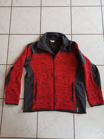 Strickfleecejacke / Fleecejacke Gr. 52
