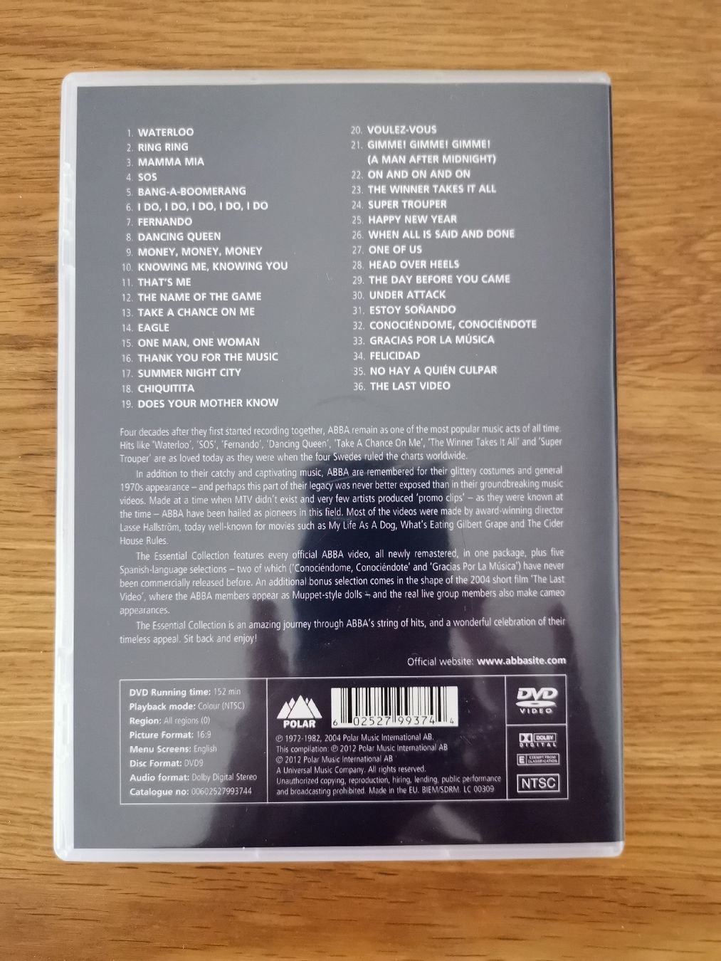 Tutti i DVDs: ABBA THE ESSENTIAL COLLECTION  – Usato da Genève venduto da abba74 1