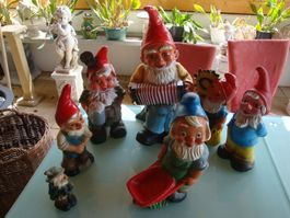 Garten Zwergli Set, 7 Stk. - Deko für Garten und Balkon