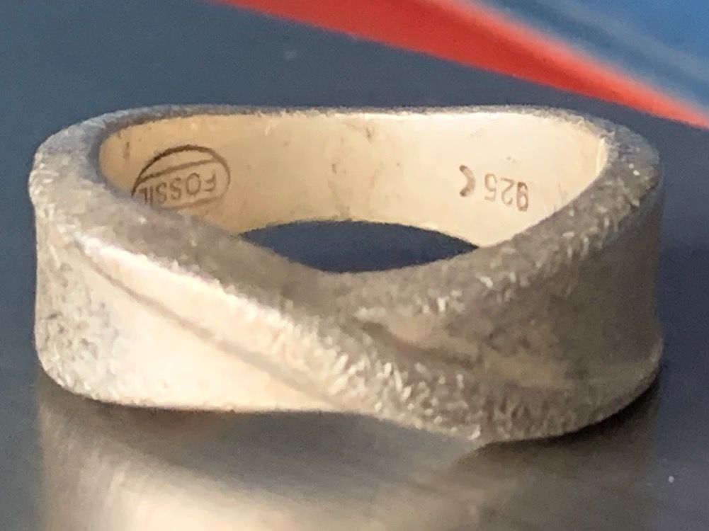 Anelli: Silberring Fossil SWING (53) – Nuovo (secondo la descrizione) da Dittingen venduto da Bijoubelle 5