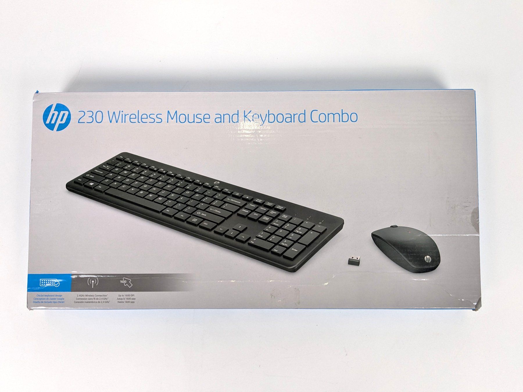 Hewlett Packard Tastiere: HP Maus & Tastatur Combo Wireless – Nuovo (secondo la descrizione) da Dintikon venduto da Restwert_Dintikon 7