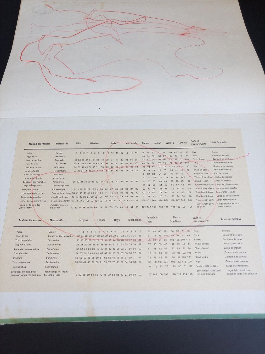 Libri: Vintage Modes Ringer Kindermode Schnittmusterbuch 60er – Usato da Reiden venduto da Zofi-Brocki 3