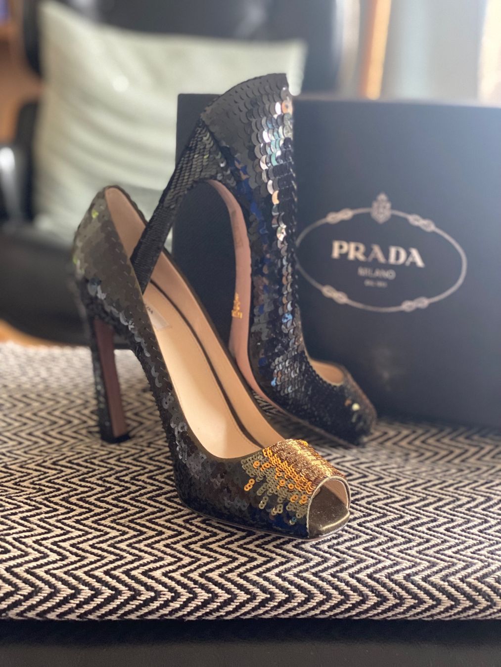 Prada Scarpe da donna: Prada High Heels (neu) – Nuovo e nell'imballaggio originale da Uster venduto da Charis5 7