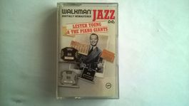 Cassette audio jazz Lester Young &The Piano Giants  1988