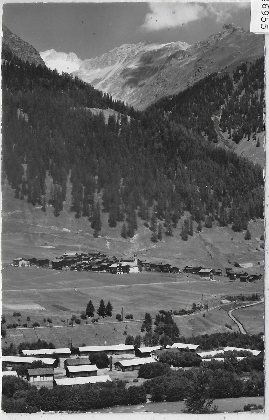Ansichtskarten: Gluringen im Goms - Photo: E. Gyger – Gebraucht aus Ettingen von Kartenplanet
