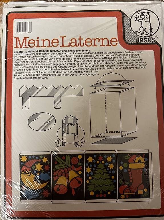 Bastelsets: Laternen Bastelbogen – Neu und originalverpackt aus Wasterkingen von GrhAli 1