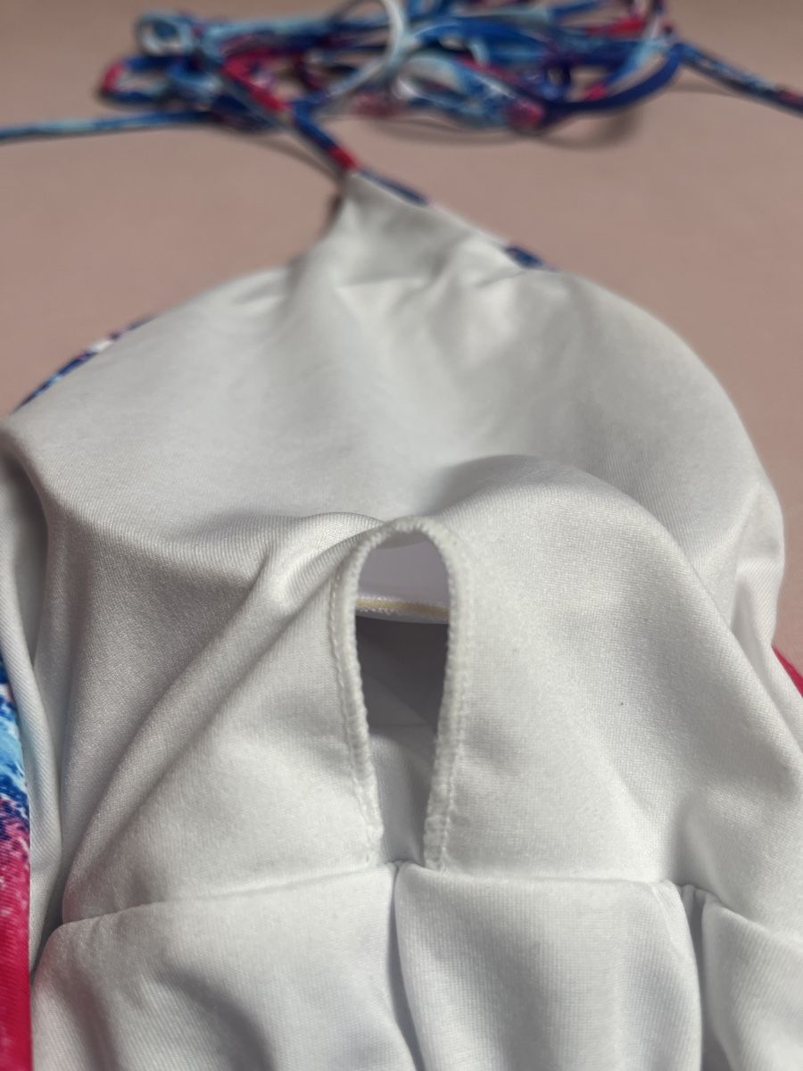 Costumi da bagno & Bikini: Badeanzug, Neckholder, Gr. S, bunt, wie neu – Nuovo (secondo la descrizione) da Kaisten venduto da saleforfun 5