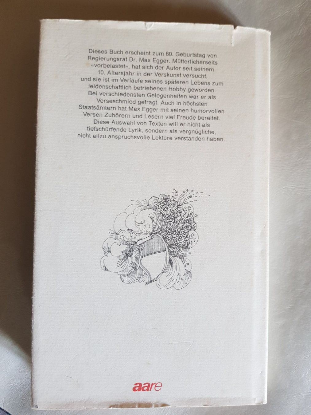 Libri: Buch: Oh Solothurn - Max Egger - Gedanken Erinnerungen – Usato da Walterswil BE venduto da Lonitti 3