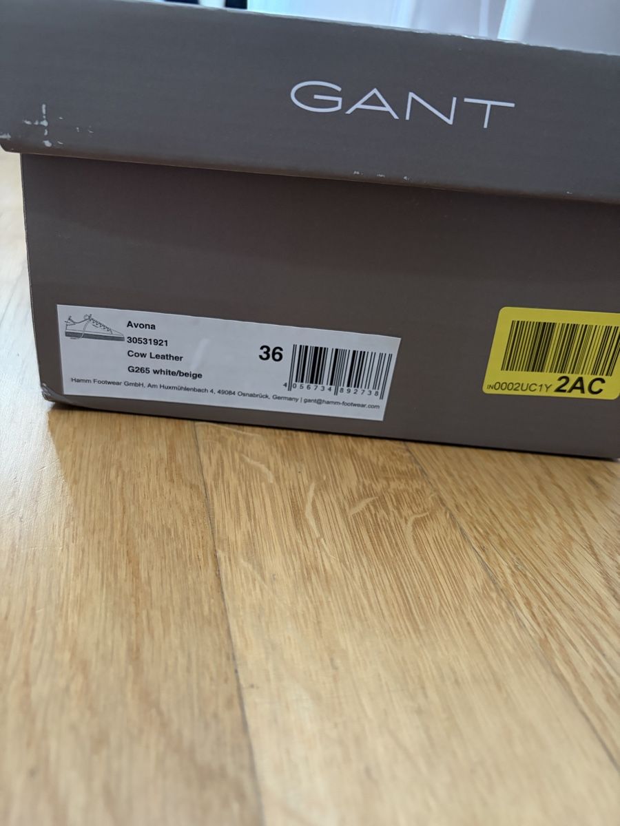 Gant Chaussures femmes: Basket blanche Gant – Neuf avec emballage d'origine à Dully par CELINE.D11 4