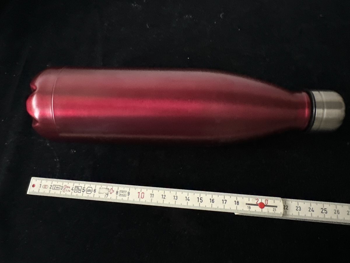 Trinkflaschen & Thermosflaschen: Kappa Thermosflasche Edelstahl rot 500ml – Gebraucht aus Zürich von Chaeffeler 4