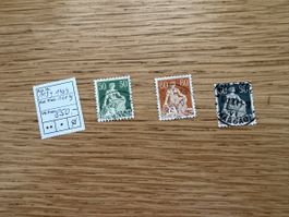 113y/140y/141y Helvetia mit Schwert 