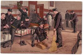 Zimmerdienst - La Toilette de la Chambre, Feldpost BAT. 54