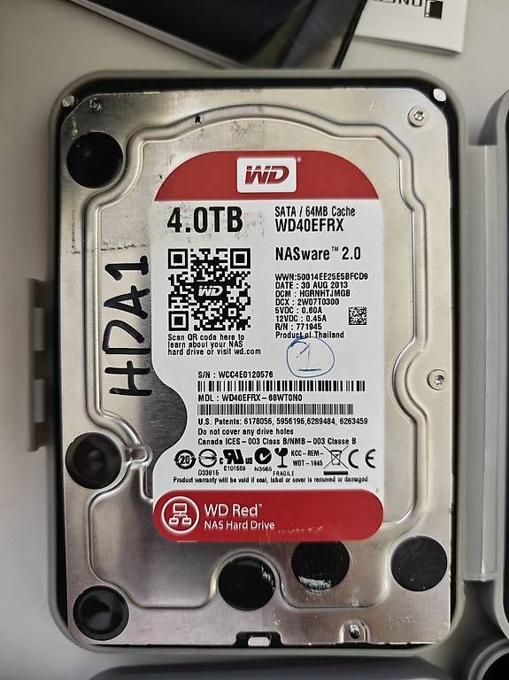 Dischi rigidi: NAS HDD 4TB WD #4 – Usato da La Chaux-de-Fonds venduto da Jolatorpille
