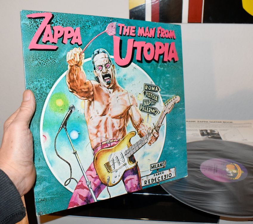 Zappa– Them Or Us 2 X LP 1984 VG+/VG+ TO EX 1