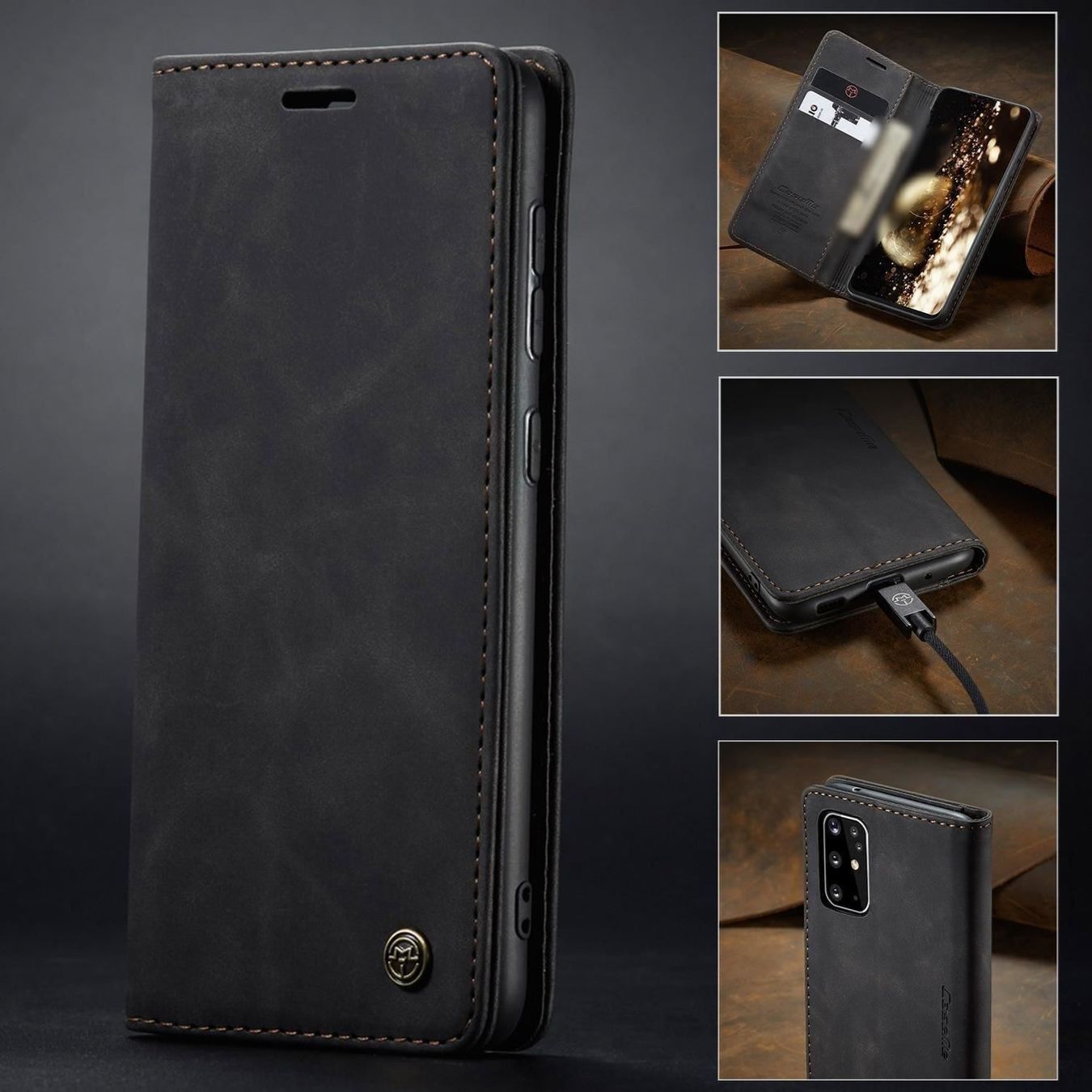 Cover & Protezioni schermo: CaseMe Galaxy S20+ Luxus Leder Case – Nuovo e nell'imballaggio originale da Zürich venduto da Store-247