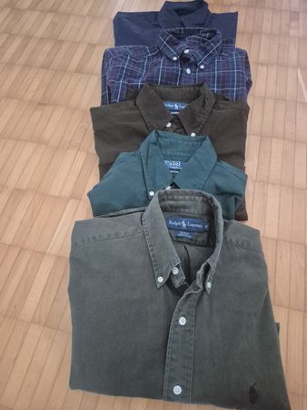 5 Ralph Lauren Hemden – Größe XS