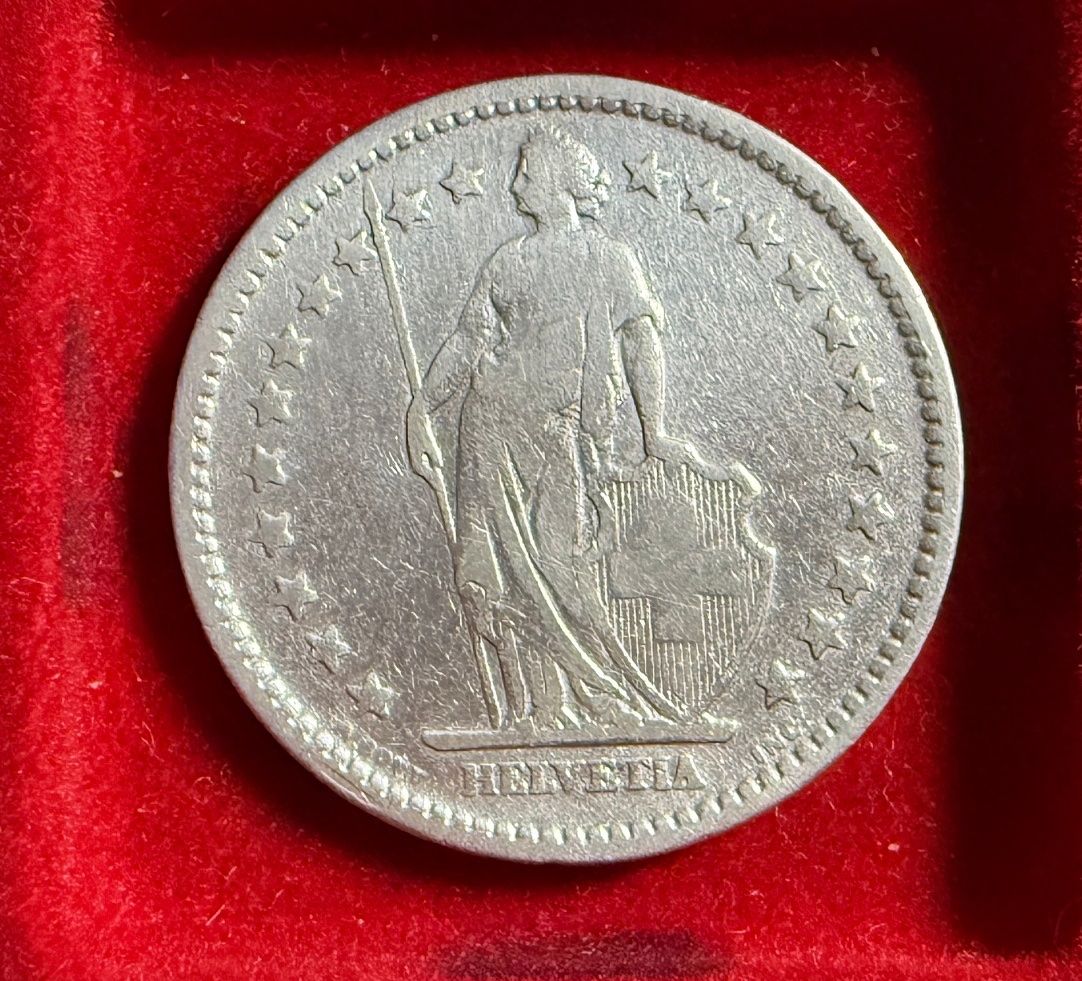 Toutes les monnaies: 2.00  Franken Stück 1907 - silber – D'occasion à Samedan par Gischpel25 1