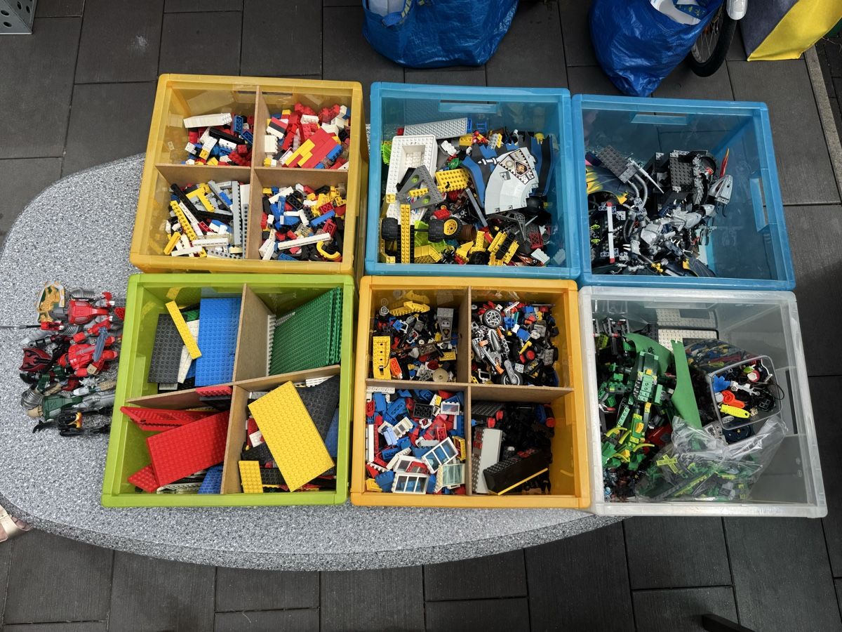 Lego Baukästen: Lego, bunt gemischt, ca. 35 kg – Gebraucht aus Schaffhausen von 1963CD