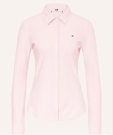 Tommy Hilfiger Bluse XS rot gestreift