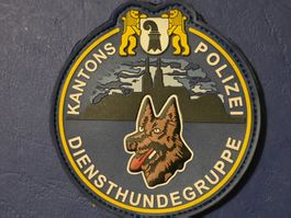 Hundfuhrer PVC KLETT Abzeichen Polizei Badge Neu