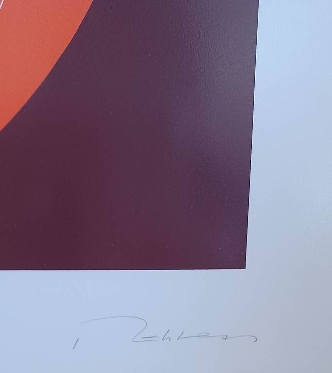 Arts picturaux & lithographies: Werner Mühlemann - Sérigraphie numérotée – D'occasion à Bretigny-Morrens par LaureLM 2