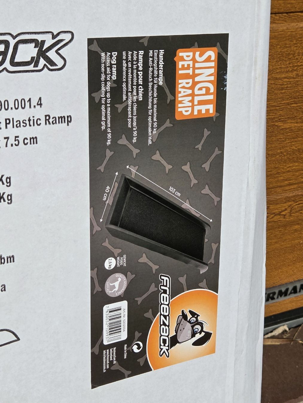 Gabbie, trasporto & Sicurezza: Freezack Hunderampe – Nuovo e nell'imballaggio originale da Laupen ZH venduto da Cougar70 4