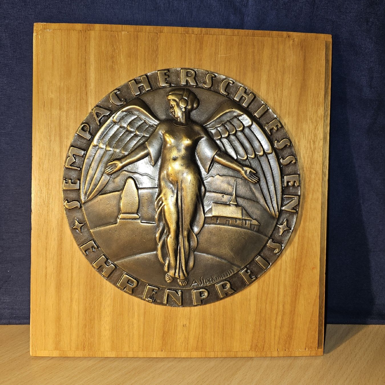 Medaglie: Medaille Ehrenpreis Bronze Guss A.Stockmann 1982 – Usato da Kriens venduto da gra_fhn7 1