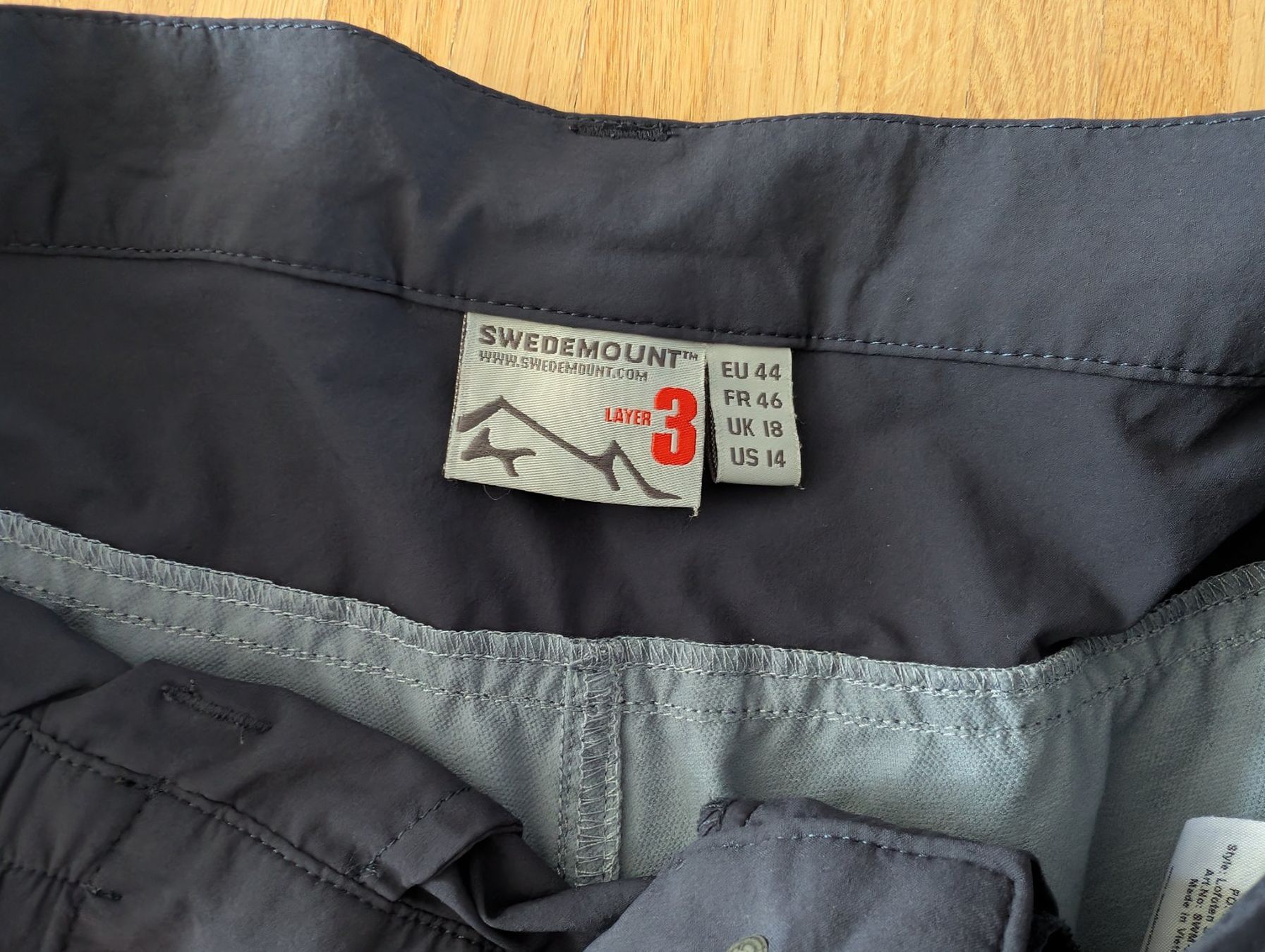 Pantaloni: Swedemount Wanderhose blau Gr. 44 – Usato da Aarau Rohr venduto da fio_8298 3