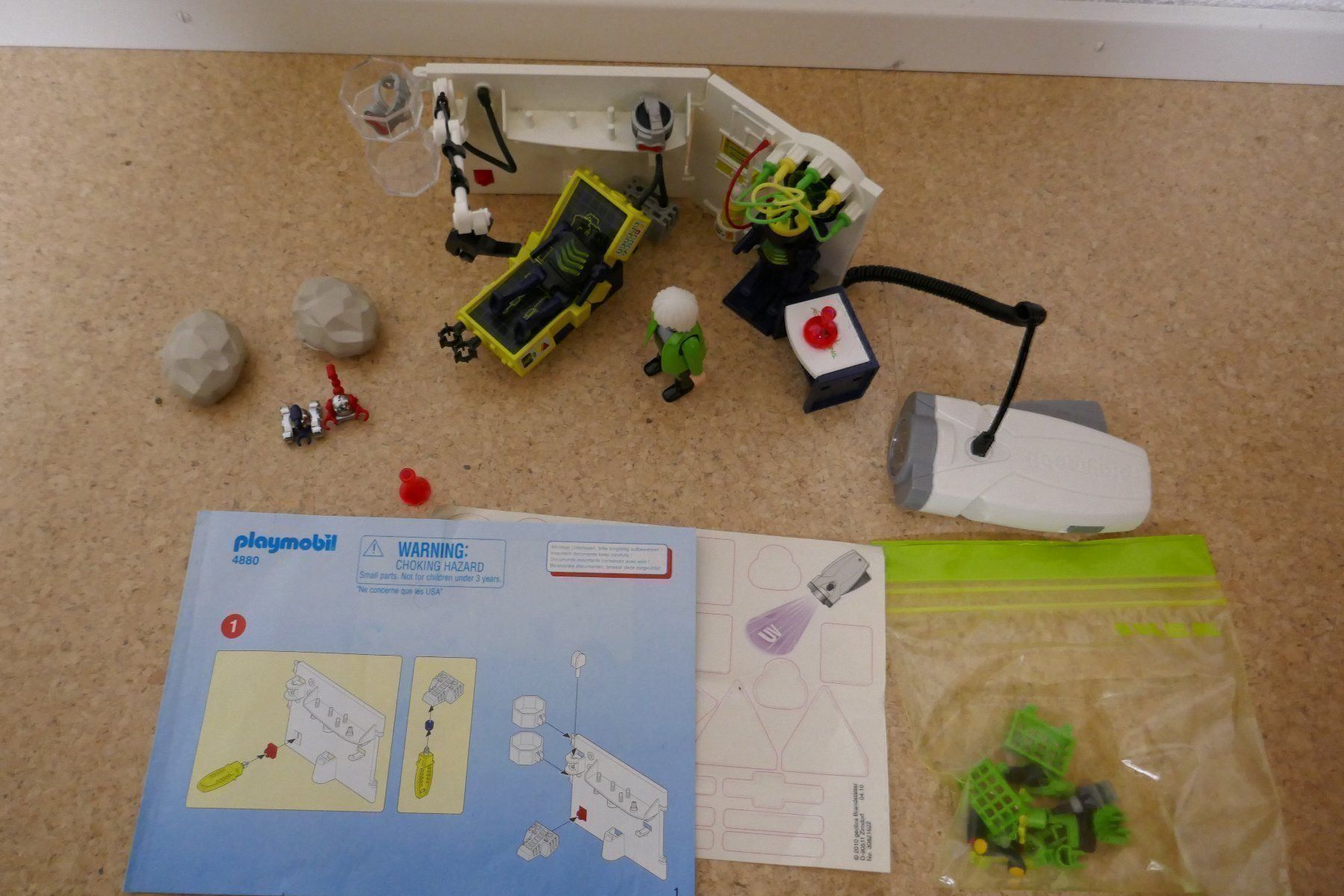 Playmobil Giocattoli: Playmobil Top Agents Roboter Labor 4880 – Usato da Ballwil venduto da goldi360 5