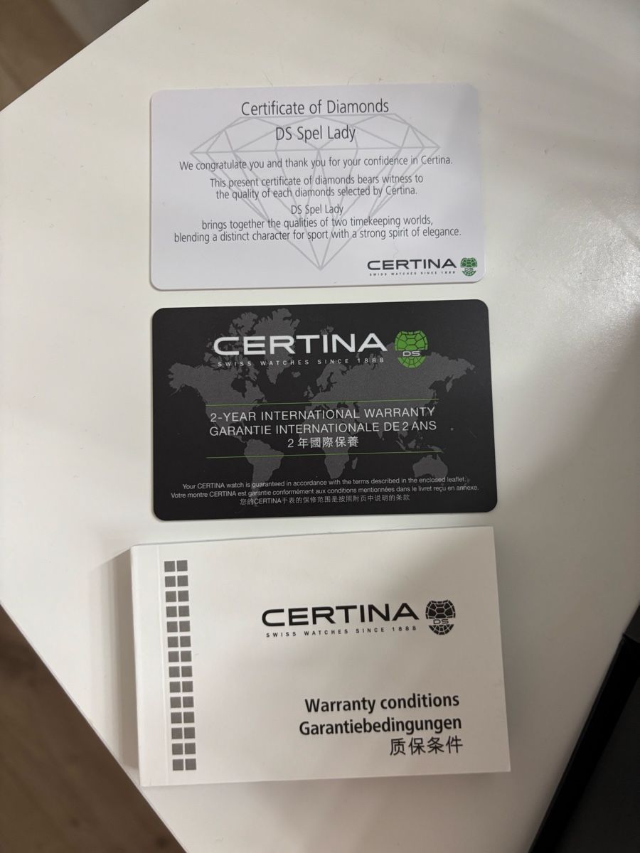 Certina Orologi: Certina DS Spel Lady Diamonds – Nuovo (secondo la descrizione) da Grenchen venduto da Bektas74 4