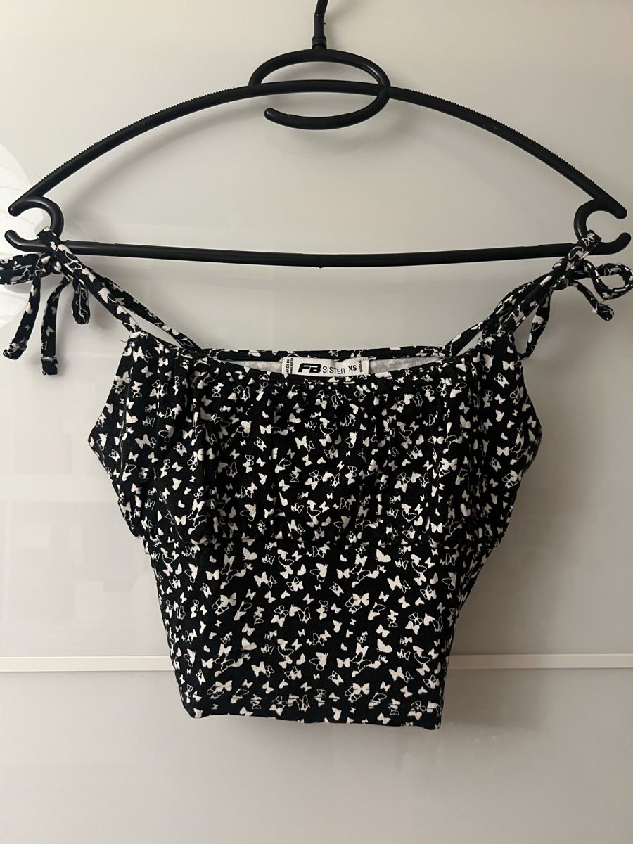Top: Top türkis / schwarz Grösse XS – Nuovo (secondo la descrizione) da Hochdorf venduto da lor_dk57 2