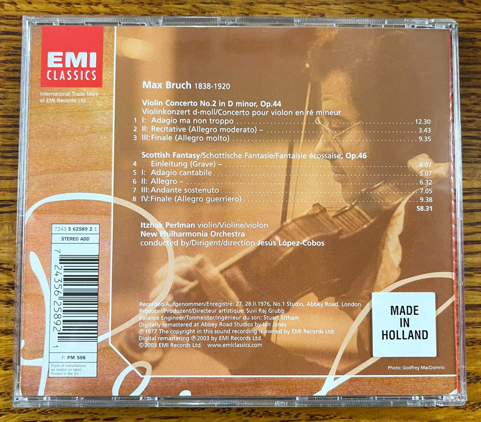 CD: The Perlman Edition CD – Usato da Oftringen venduto da Vucki 1