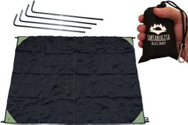 Outdoor-Unterlage / Picknickdecke im Kleinformat (Oliv)