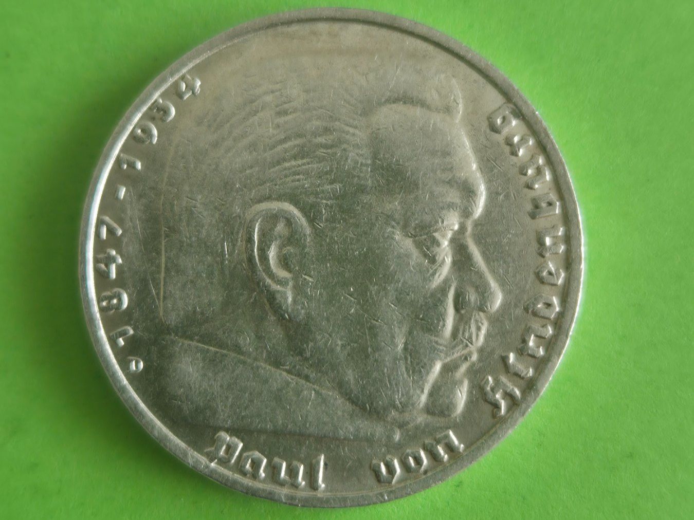 Alle Münzen: 5 Deutsche Reichsmark 1936 - Silber – Gebraucht aus Jona von gnaumann1900 1