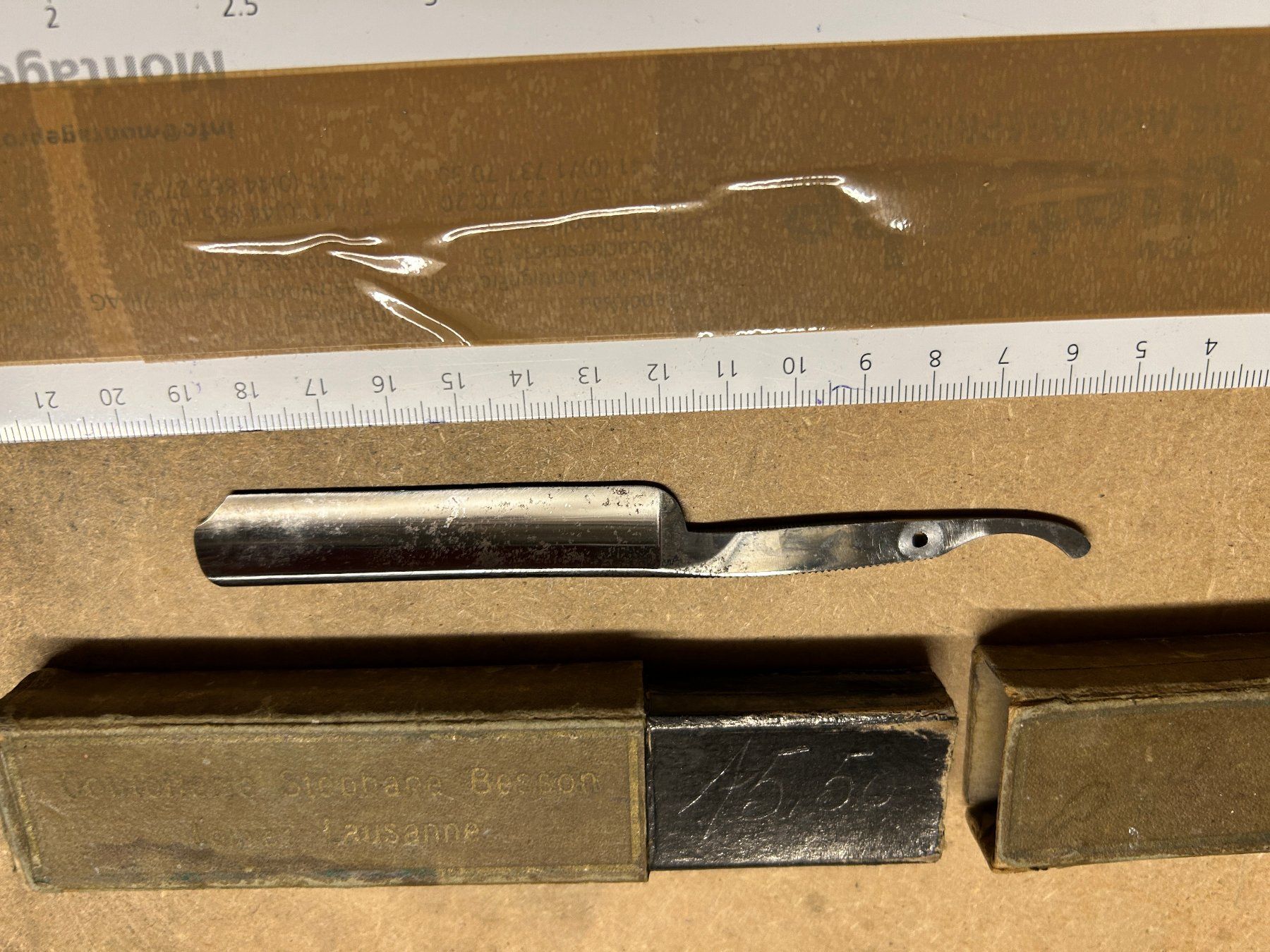 Rasoi & Lamette da barba: Rasierklinge ALT mit Hülle – Usato da hägendorf venduto da hsh4614 2