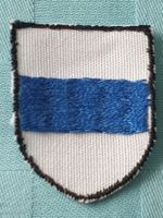 Vintage Badge Wappen Kanton Zug ST. GALLER STICKEREI