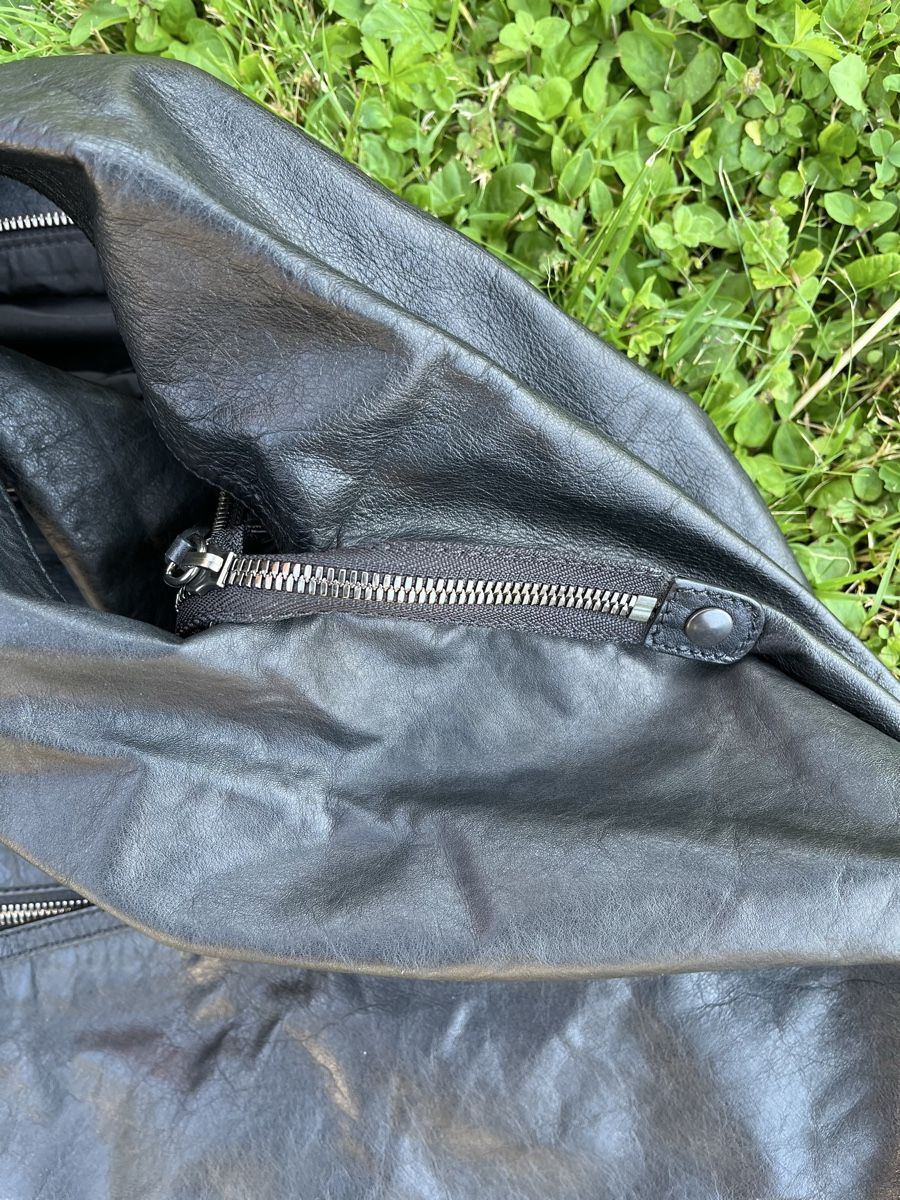 Jil Sander Taschen für Damen: Jil Sander Cargo Leder Shopper Tasche schwarz  – Neu (gemäss Beschreibung) aus Heerbrugg von sputnik09 4