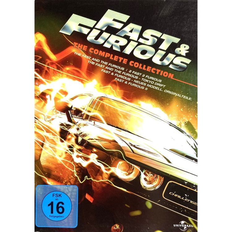 Fast & Furious - The Complete Collection Box - DVD (Gebraucht) in ...
