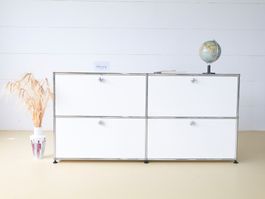 USM Sideboard in Reinweiss, Lieferung & Umbau möglich