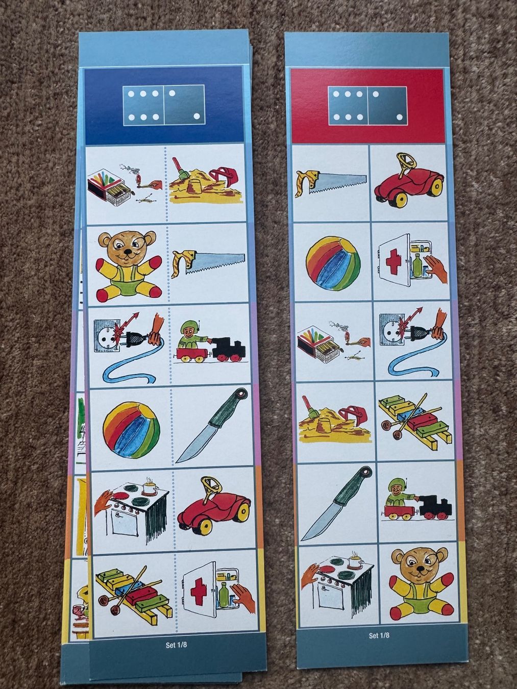Giochi: Flocards  Set 1. - ohne Schachtel – Usato da Aarau venduto da Kilauea 5