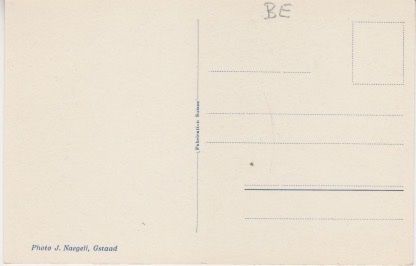 Cartoline postali: Gstaad (BE) - Post-Hotel " Rössli " – Usato da Schlieren venduto da Rapaelli 1