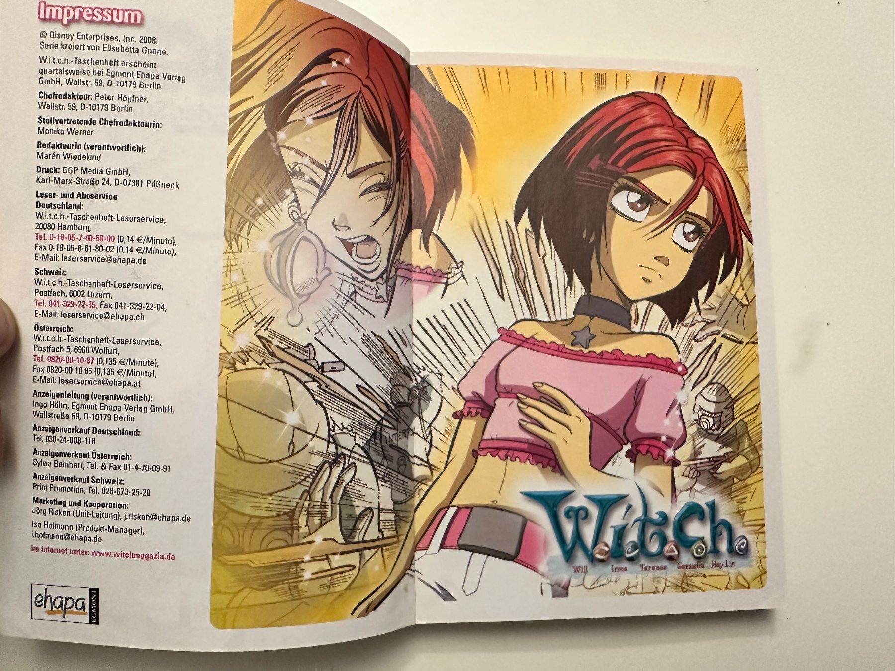 Comics: W.i.t.c.h. Sonderheft Band 11 - Witch – Gebraucht aus Münsingen von Ganjam 3
