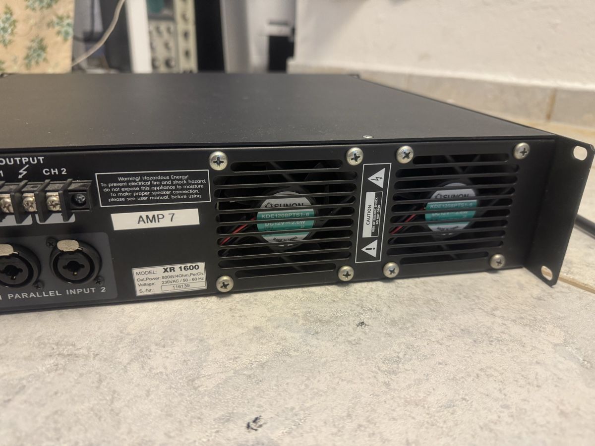 Amplificatori: Bittner XR 1600  Hochwertige endstufe – Usato da Trimbach venduto da ELITA-5 9