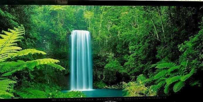 Poster & Bilder: Schönes Bild Milla Milla Falls – Neu und originalverpackt aus Melchnau von BarbaraD01 1
