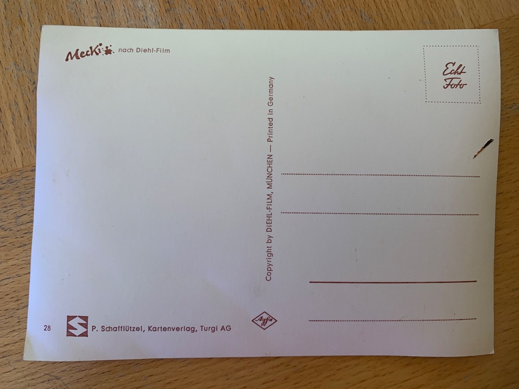 Cartoline postali: Mecki Postkarte antik – Usato da Wiggen venduto da Antoniotto 1