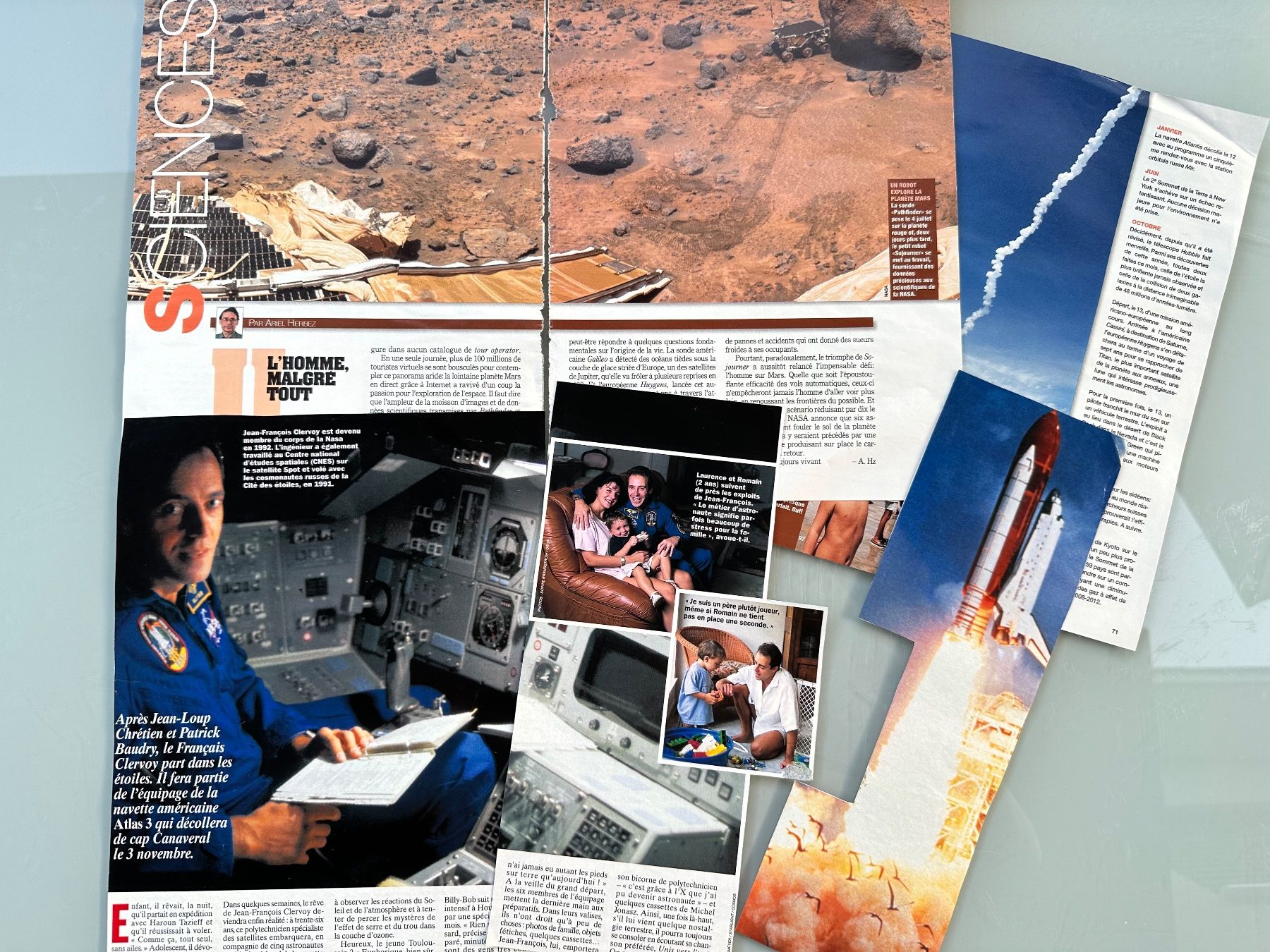Riviste & Magazine: Articles de journaux sur la conquête spatiale – Usato da Promasens venduto da Toblerone83 2