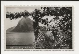 AK 1934  Lugano, See und Monte San Salvatore
